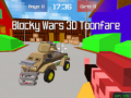 Gêm Rhyfeloedd Bloc 3D Toonfare ar-lein