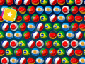 Gêm Cwpan y Byd Bubble Shooter ar-lein