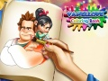 Gêm Llyfr lliwio Vanellope ar-lein