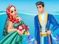 Gêm Priodas Ariel a Eric ar-lein