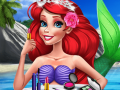 Gêm Make Up Haf y Frenhines ar-lein