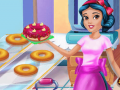 Gêm Siopau Donuts y Frenhines ar-lein