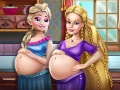 Gêm Tywysoges Hapus BFFs Beichiog ar-lein
