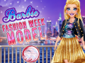 Gêm Barbie Moddwr Wythnos Ffasiwn ar-lein