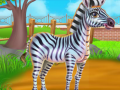 Gêm Gofalu o zebras ar-lein