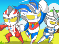 Gêm Ultraman: Antur ar Ynys y Monstr 3 ar-lein