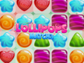 Gêm Lollipops Match3 ar-lein