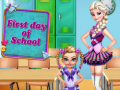 Gêm Diwrnod Cyntaf Ysgol ar-lein