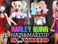 Gêm Studio Gwallt a Make-up Harley Quinn ar-lein