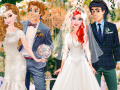 Gêm Priodas Boho Dyblu'r Princesses ar-lein