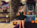 Gêm Tywysoges Iâ: Paratoadau Halloween ar-lein