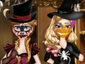 Gêm Chwiorydd: Paratoi ar gyfer Hallowe'en ar-lein