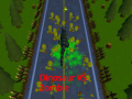 Gêm Dinoasaurs yn erbyn Zombie ar-lein