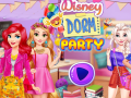 Gêm Parti Ysgol Disney ar-lein
