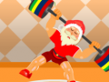 Gêm Santa Claus yn codi pwysau ar-lein