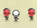 Gêm Rhediad Ninja Stickman ar-lein