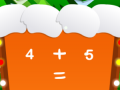 Gêm Nadolig a mathemateg ar-lein