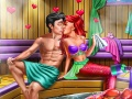 Gêm Fflertio yng nghwymp mermaid ar-lein