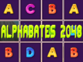Gêm Alphabet 2048 ar-lein