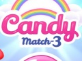 Gêm Candy Match 3 ar-lein