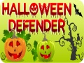 Gêm Amddiffynwr Hallowe’en ar-lein