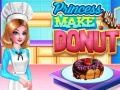 Gêm Tywysoges yn Gwneud Doughnuts ar-lein