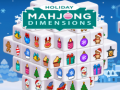 Gêm Dimensi Mahjong Gwyliau ar-lein