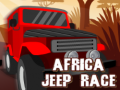 Gêm Ras Jeep yn Affrica ar-lein