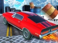 Gêm Stunt Car y Dref ar-lein
