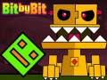Gêm Geometry Dash Bit wrth Bit ar-lein