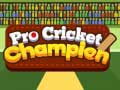 Gêm Arbenigwr Criced Pro ar-lein
