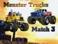 Gêm Monstri Traciau Match 3 ar-lein
