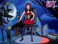 Gêm Ffasiwn Parti Doliau Halloween ar-lein