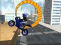 Gêm Moto Dinas Stunt ar-lein