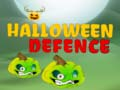 Gêm Amddiffyn Hallowe'en ar-lein