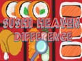 Gêm Gwahaniaethau yn y Nefoedd Sushi ar-lein