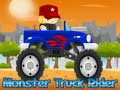 Gêm Gyrrwr Monster Truck ar-lein