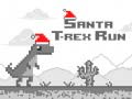 Gêm Rhediad Santa T-Rex ar-lein