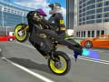 Gêm Simulador Super Hero Stunt Beic Modur ar-lein