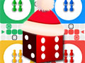 Gêm Ludo Arlein Nadolig ar-lein