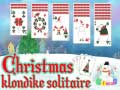 Gêm Solitare Klondike Nadolig ar-lein