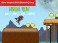 Gêm Ninja Rhediad Dwbl Saut ar-lein