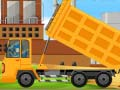 Gêm Cofiant Camionau Gwaith ar-lein