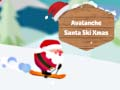 Gêm Niwl Santa Ski Nadolig ar-lein
