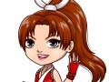 Gêm Gêm Dillad Chibi Ymladdwr ar-lein