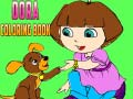 Gêm Llyfr lliwio Dora ar-lein