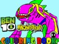 Gêm Cyfrol liwio creaduriaid Ben 10 ar-lein