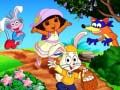 Gêm Dora Pasg Hapus. Canfu'r Gwahaniaethau ar-lein