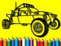 Gêm Ailddechrau Ysgol: Llyfr Pictiwr Car Y Rasio ar-lein