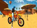 Gêm Gêm Motocross ar y Traeth: Rasio Stunt Beiciau ar-lein